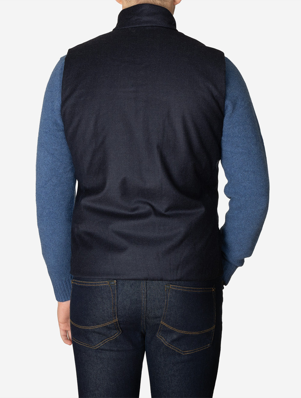 Raptor Wool Vest Navy