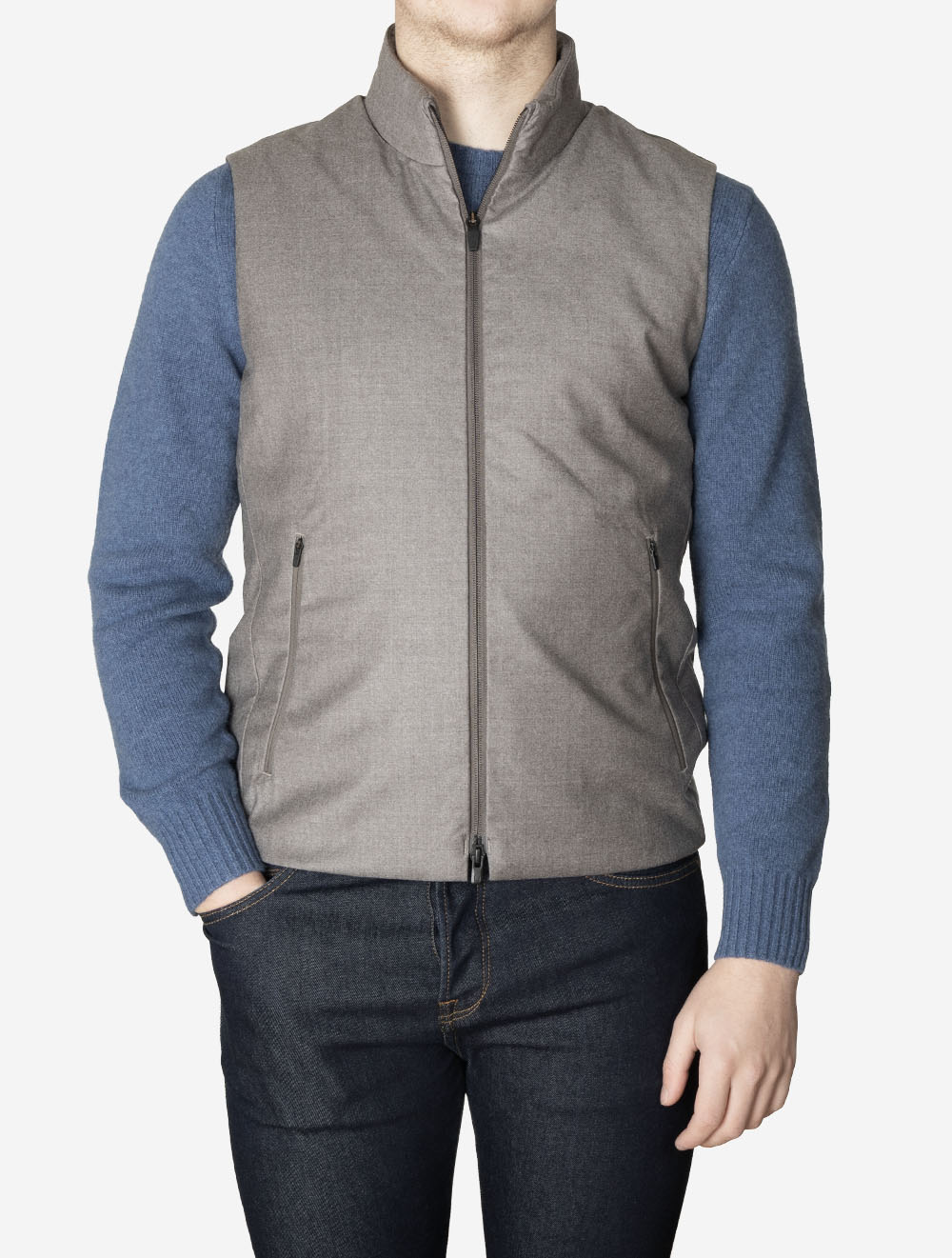 Raptor Wool Vest Sand