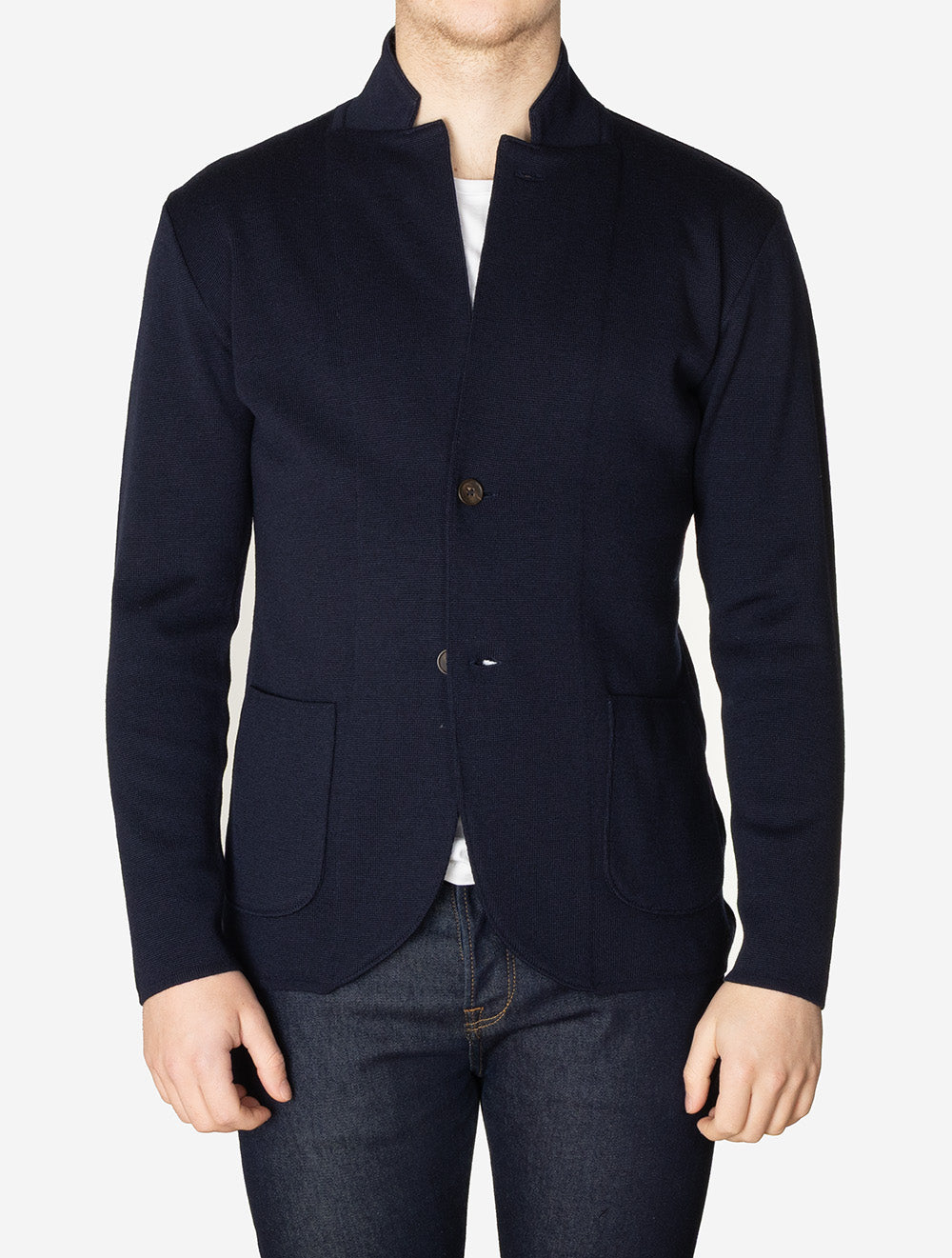Premium Merino Swacket Navy