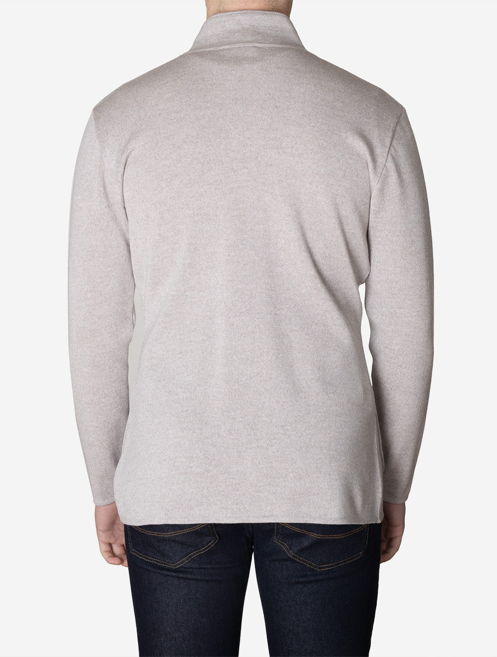 Sweat en mérinos premium beige