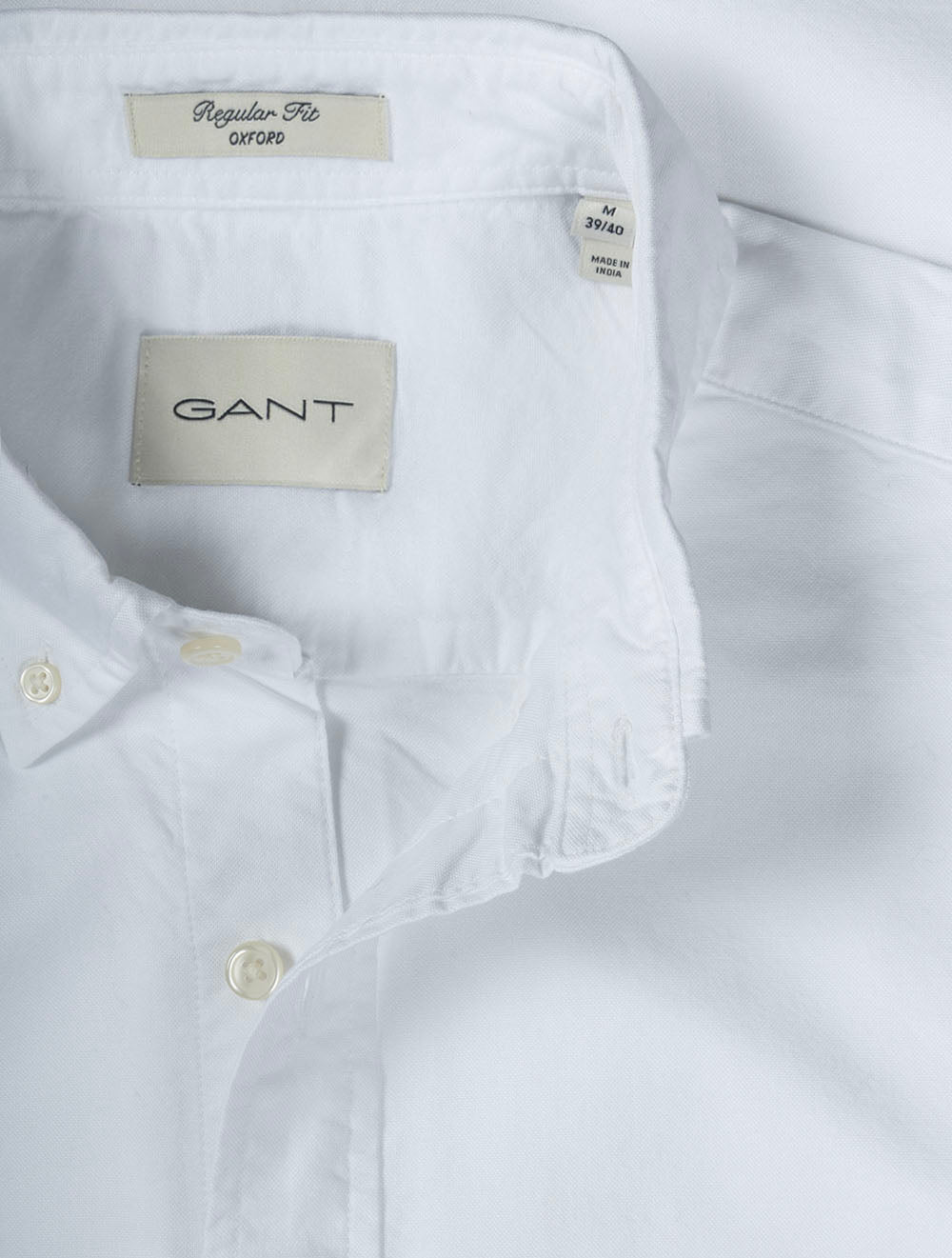 Regular Classic Oxford Short Sleeve Shirt White
