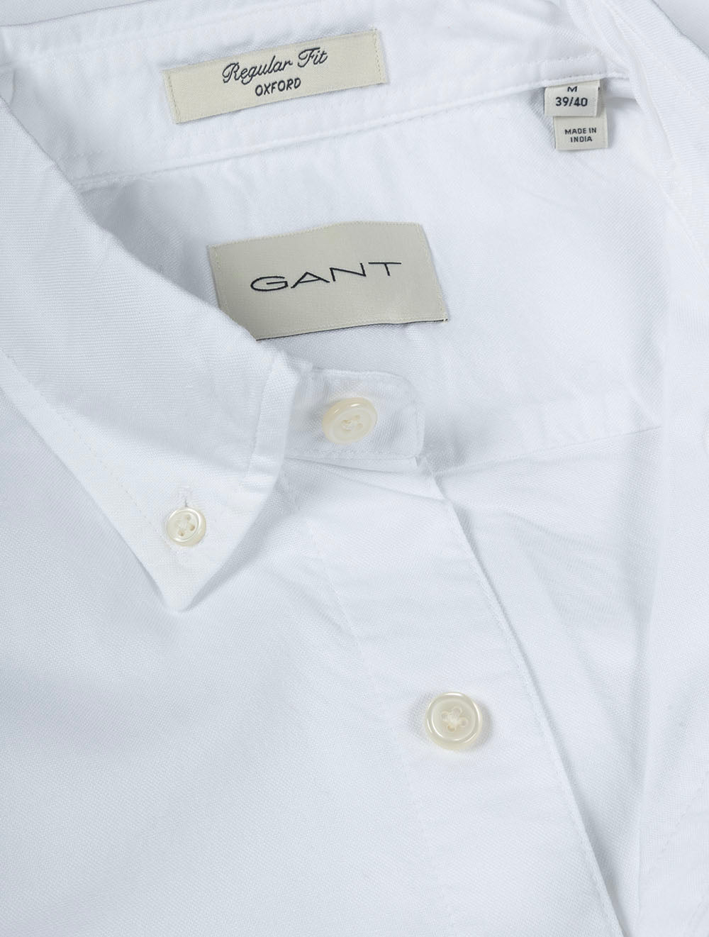Regular Classic Oxford Short Sleeve Shirt White