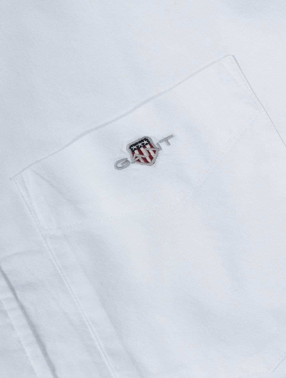 Regular Classic Oxford Short Sleeve Shirt White