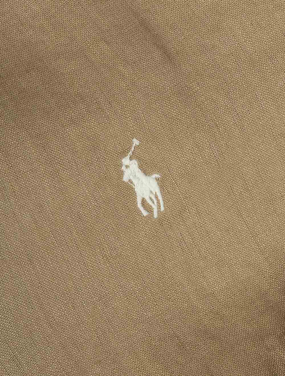 Custom Fit Linen Shirt Tan