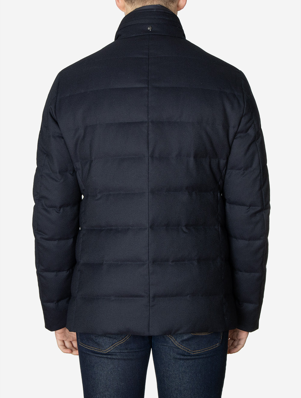 Short Coat With Insert Navy