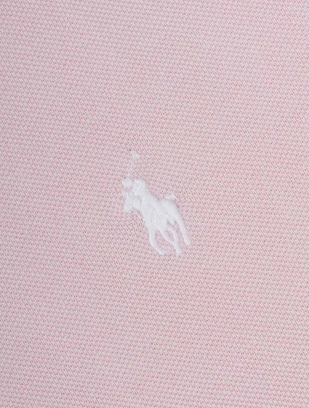 Custom Slim Fit Polo Shirt-Pink