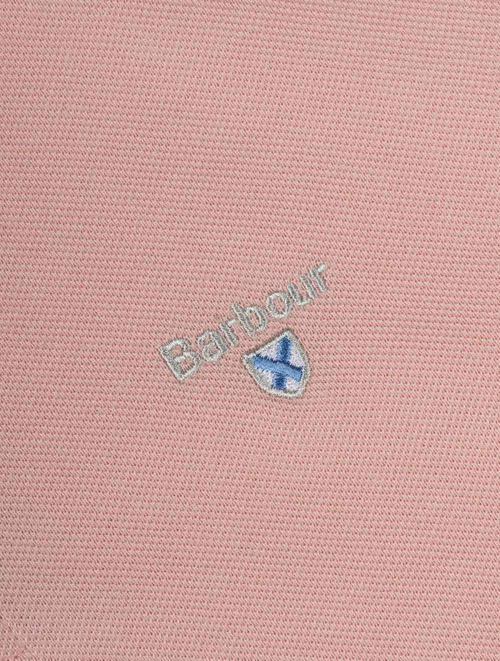 Tartan Piqué Polo Mineral Pink