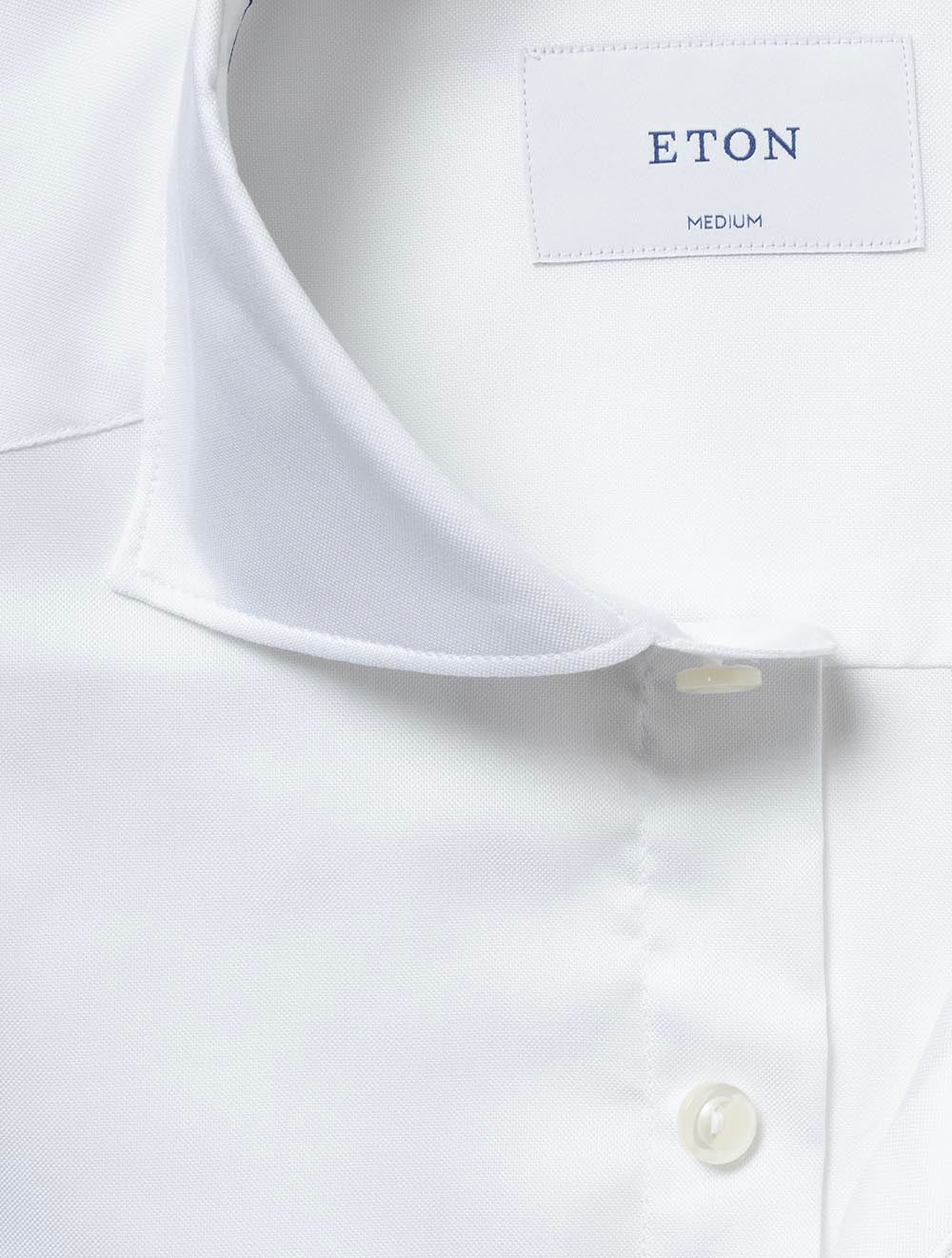 Basketweave Oxford Shirt White