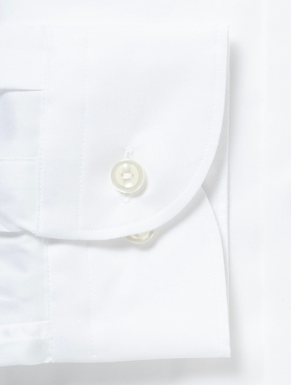 Basketweave Oxford Shirt White