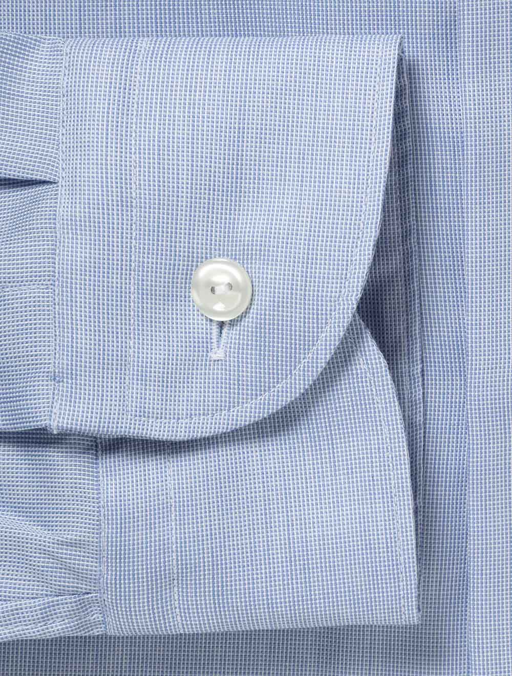 Basketweave Oxford Shirt Blue