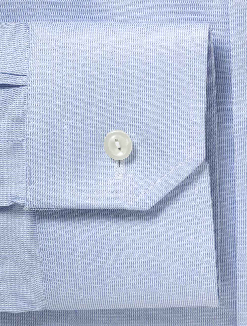 Contemporary Semi Solid Twill Shirt Blue