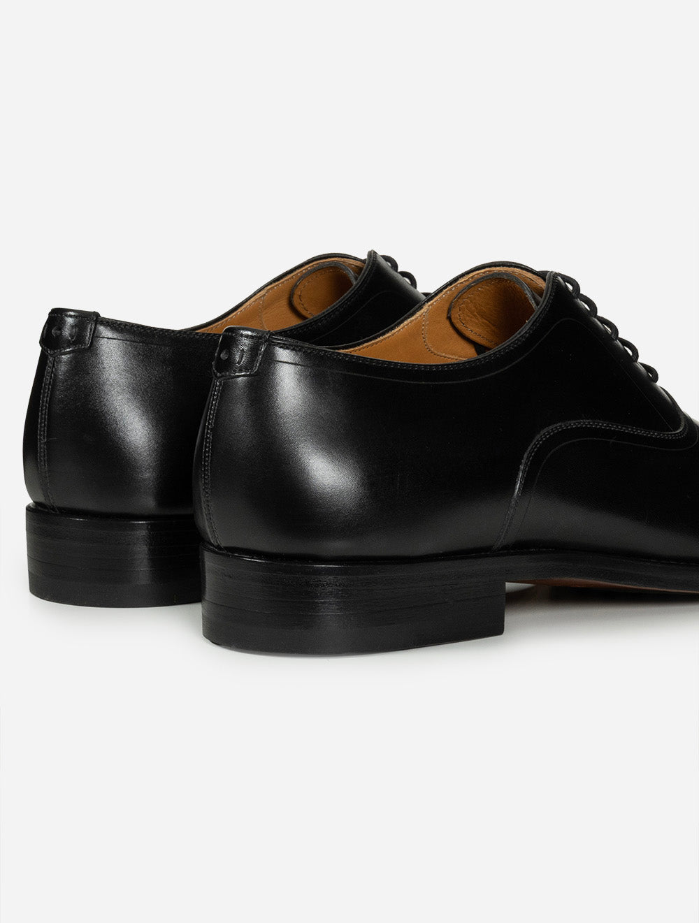 Berto Toe Cap Shoe Black