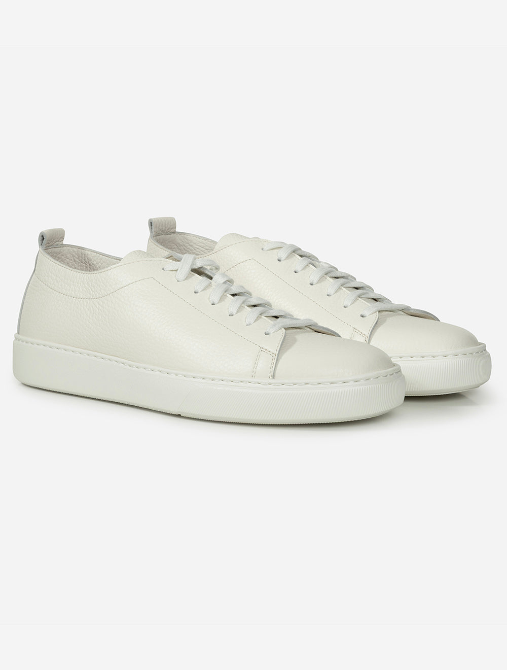 Leather Sneaker White