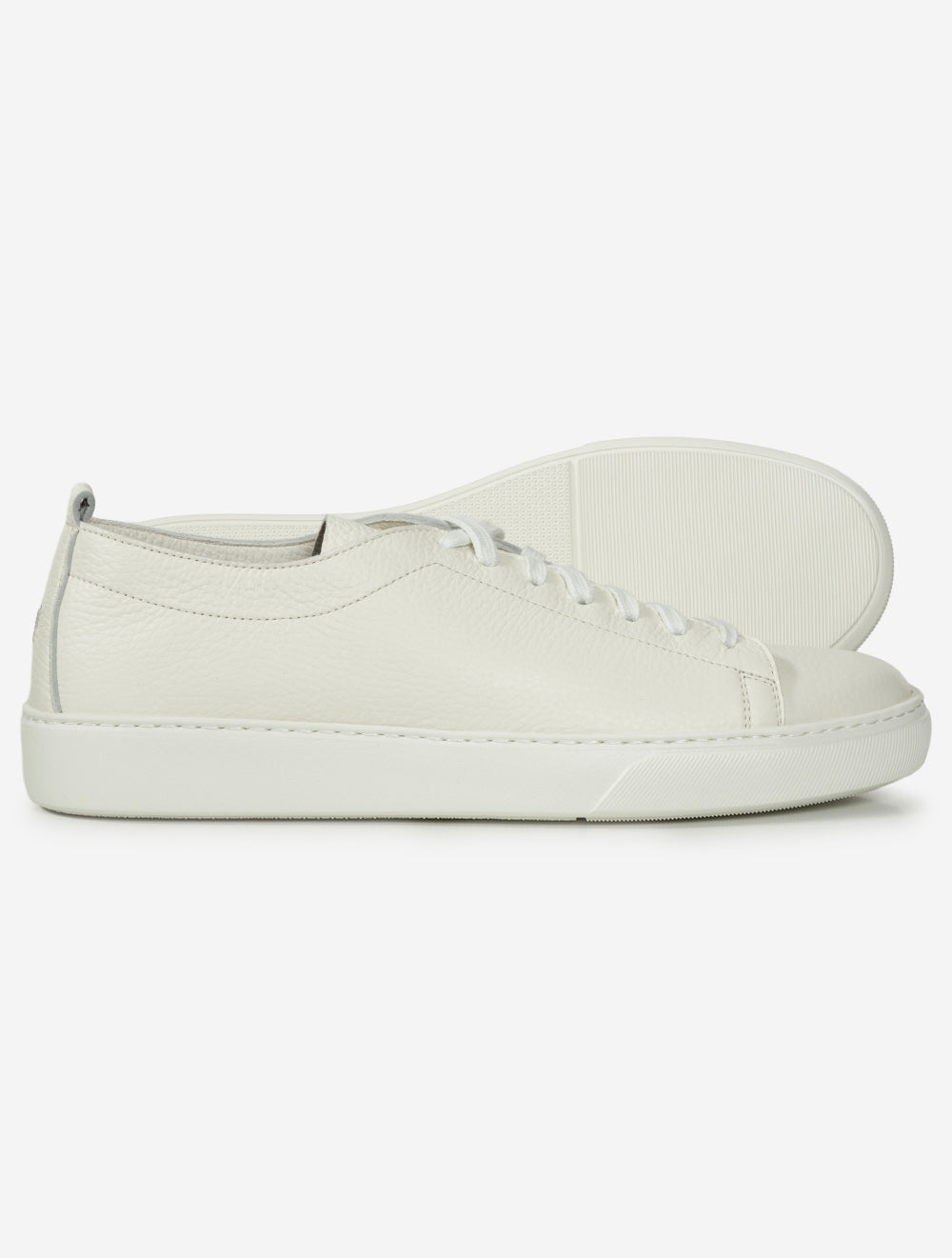 Leather Sneaker White
