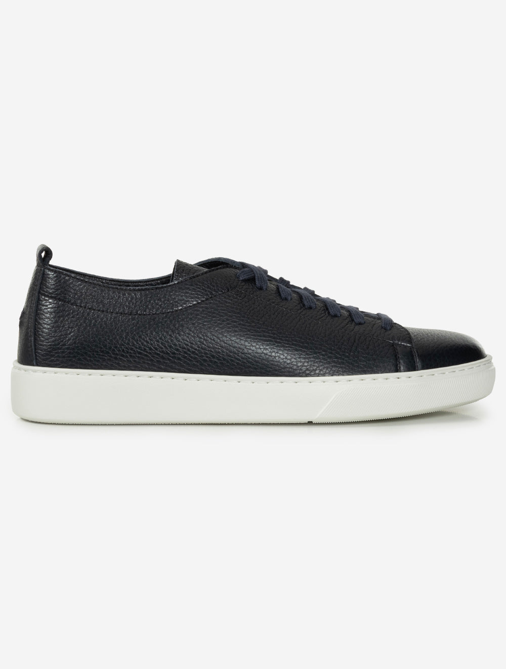 Leather Sneaker Navy