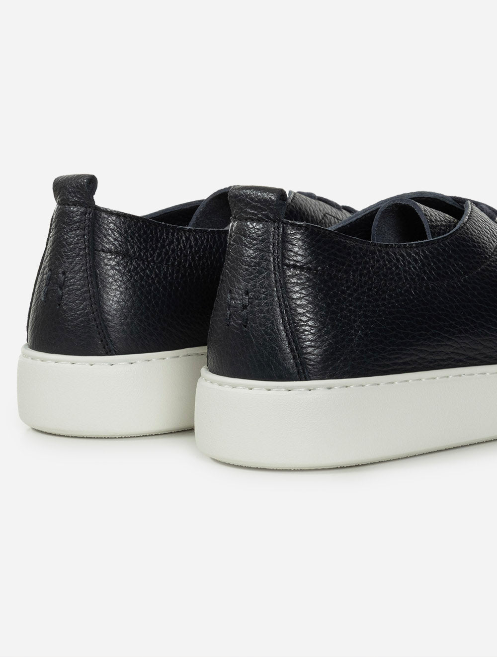 Leather Sneaker Navy