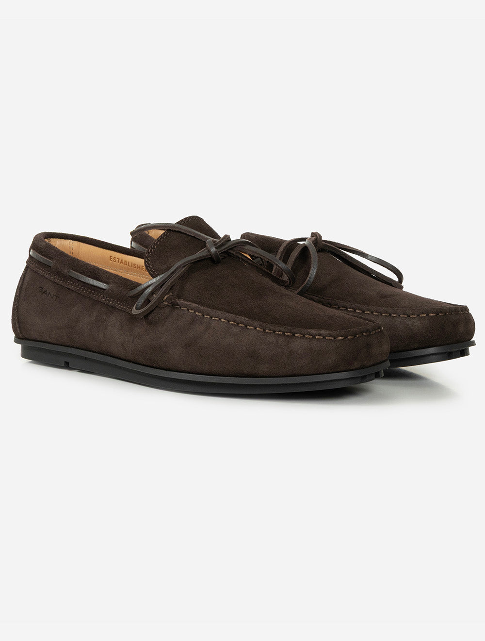 Wilmon Suede Low Lace Shoe Brown