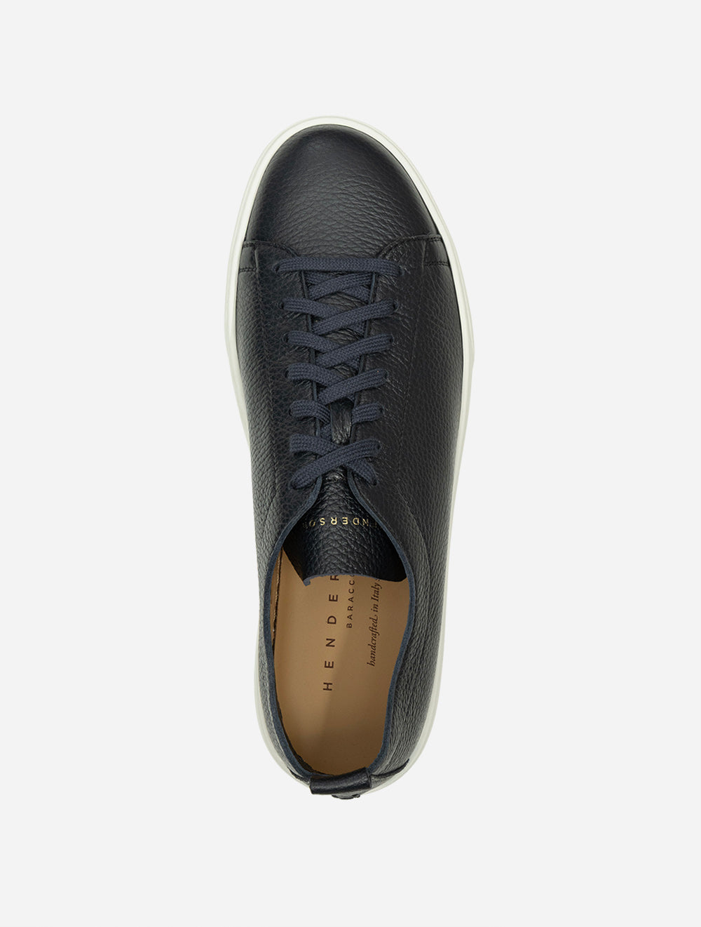 Leather Sneaker Navy