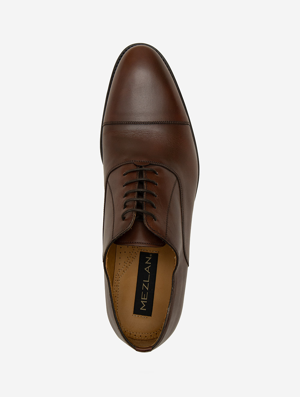 Mezlan Oxford Toe Cap Brown Stylish Men's Formal Footwear
