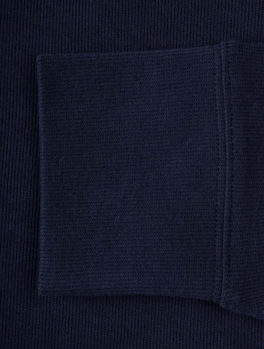 Light Sacker Half Zip Sweatshirt Evening Blue