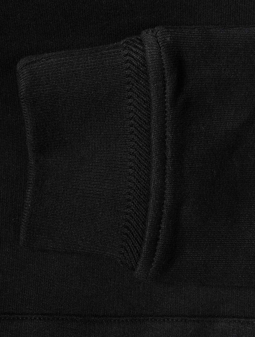Cotton Hoodie Black