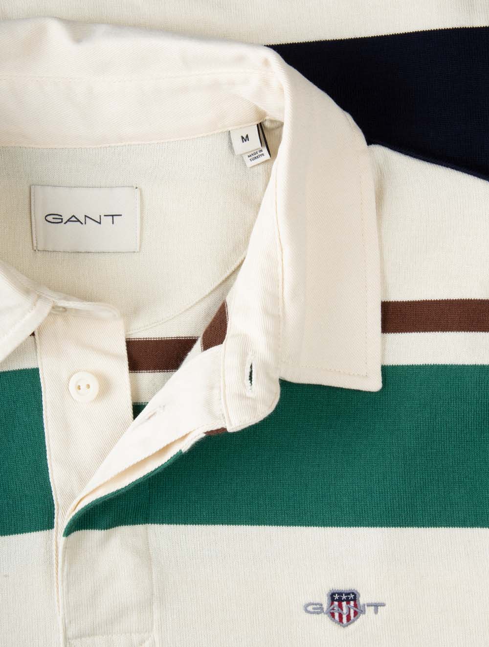 Striped Heavy Rugger Cream