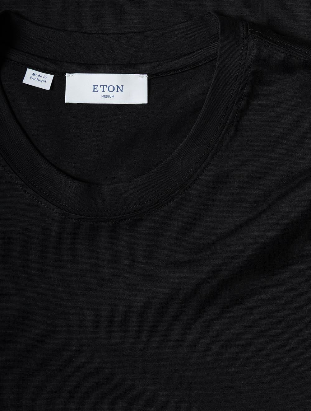 Interlock Crewneck T-Shirt Black