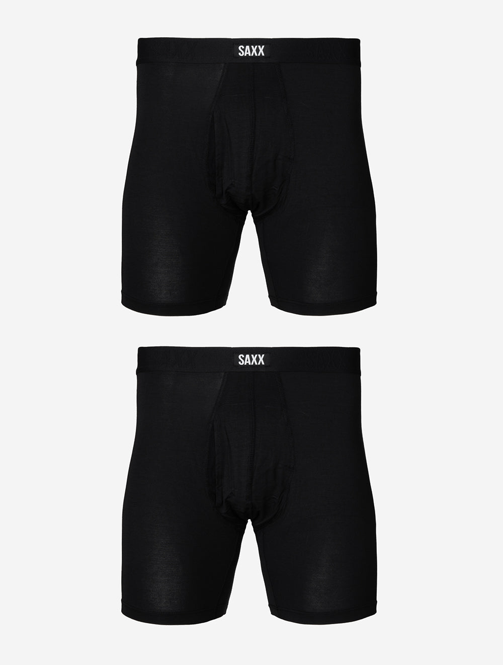 2 Pack Comfort Boxer Brief Black
