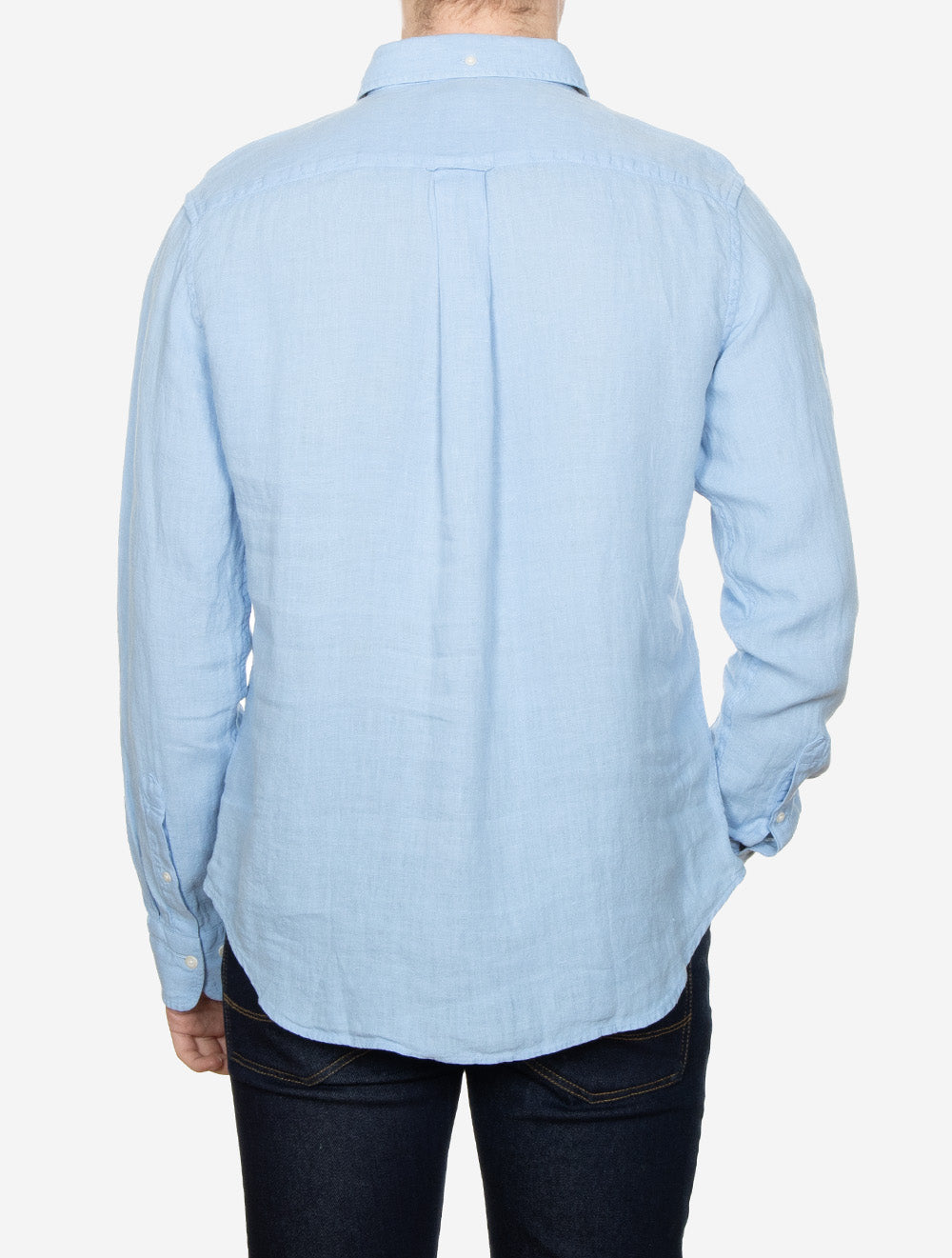 Linen Regular Fit Shirt Sky Blue