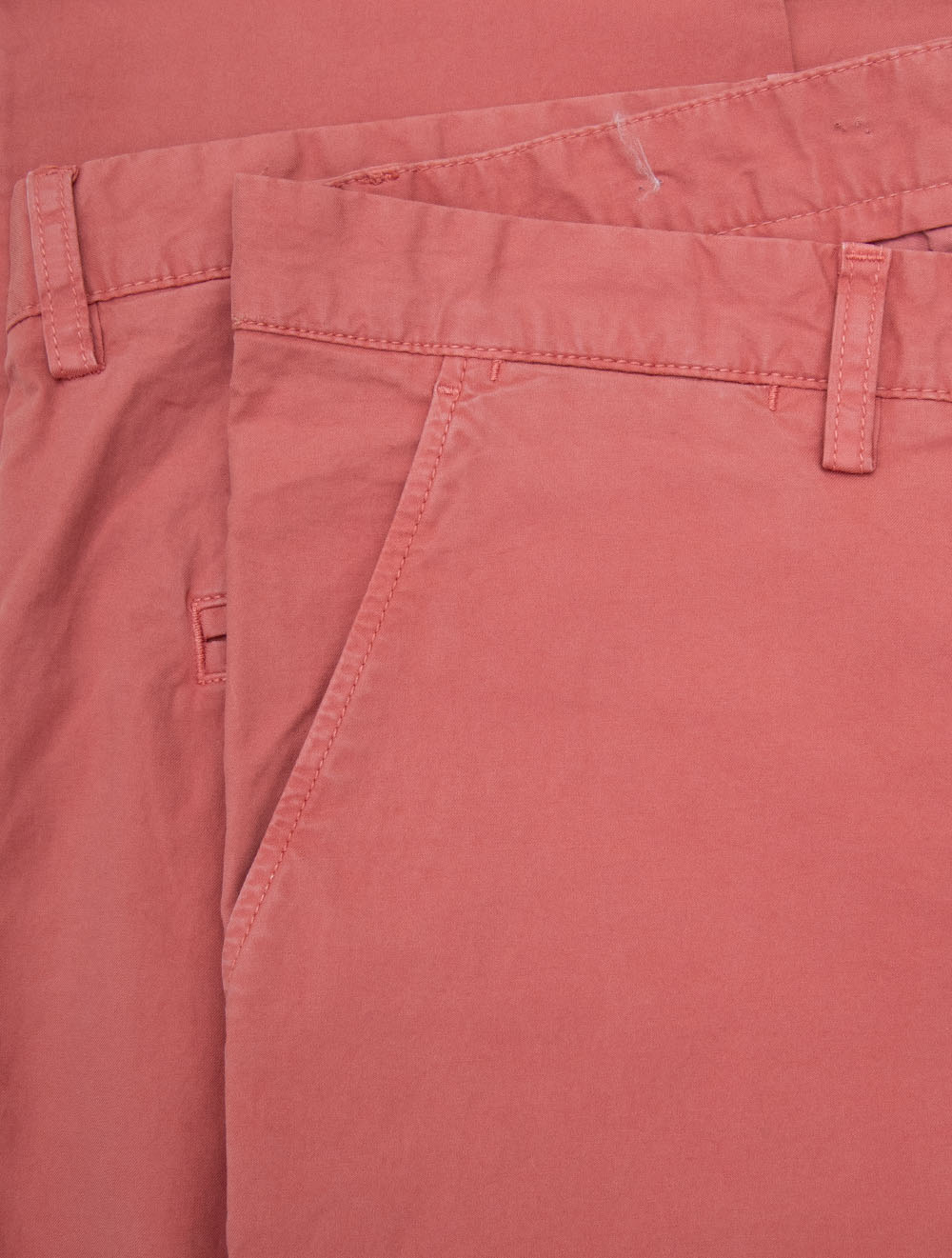 HALLDEN SUNFADED CHINOS-Mineralrot