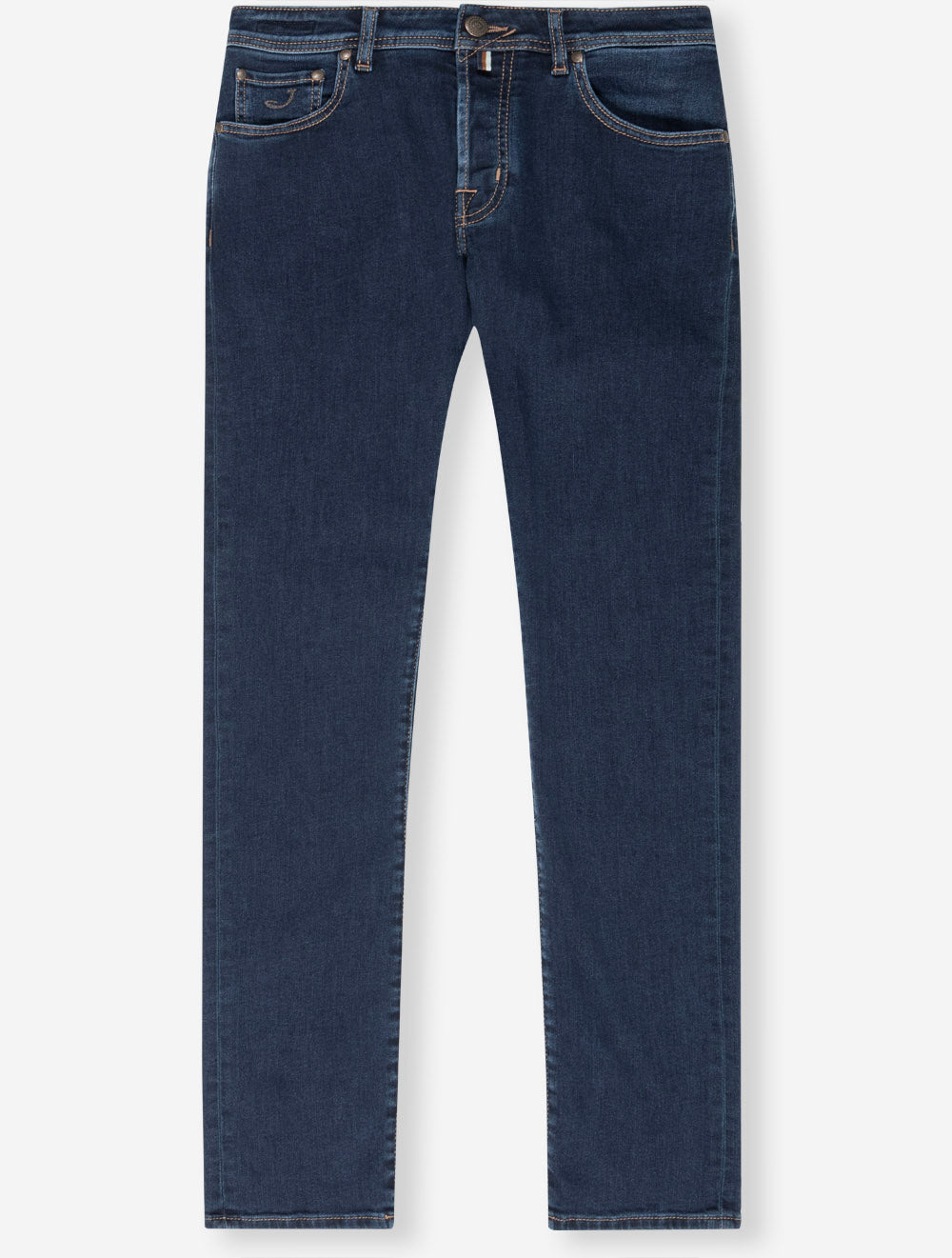 Nick Brown Circle Badge Jean Navy