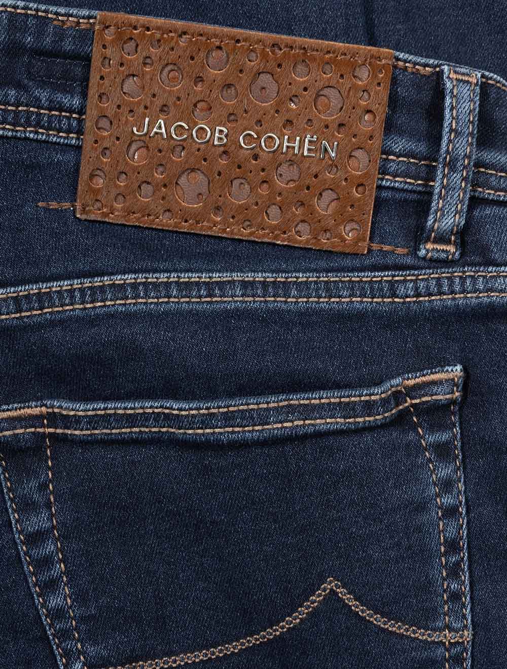Nick Brown Circle Badge Jean Navy