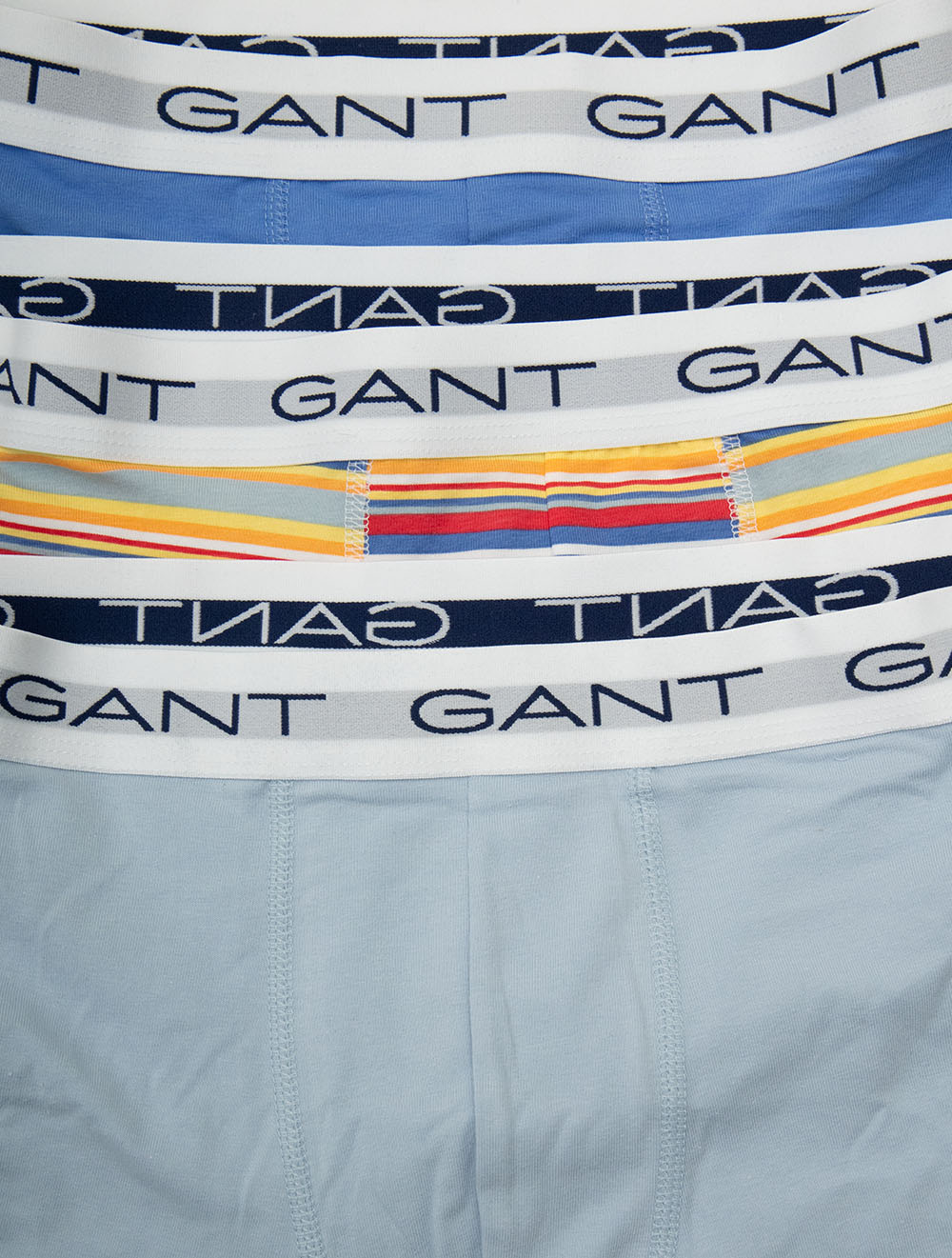 3-Pack Striped Print Trunks Perfect Blue