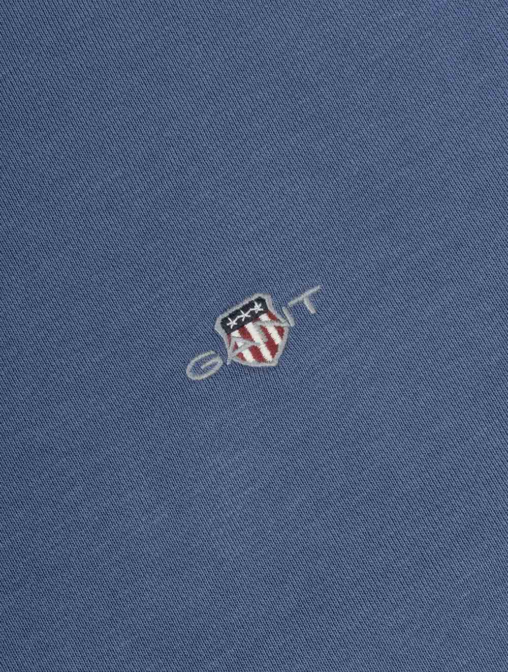 Regular Shield Crew Neck Sweatshirt Vintage Blue