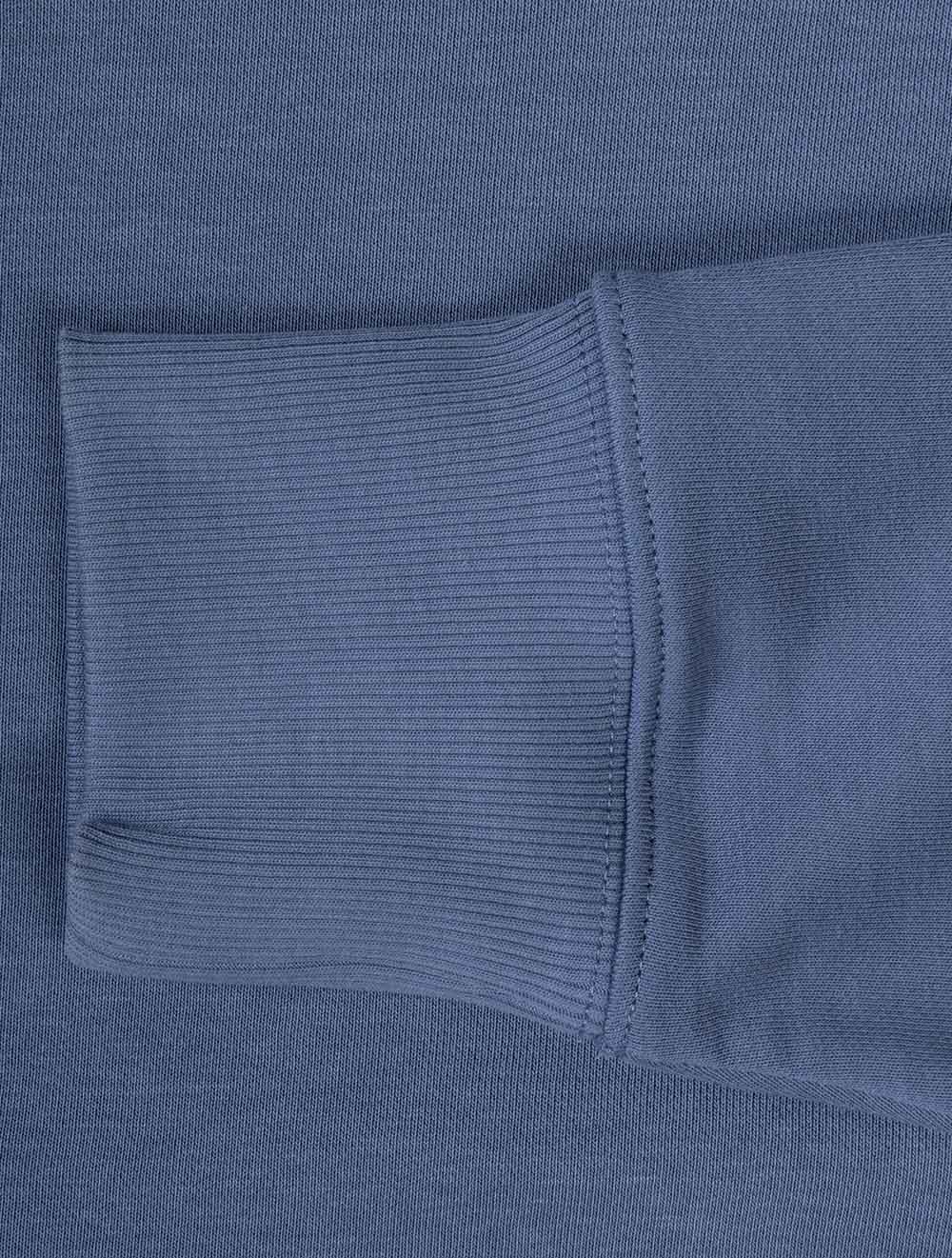 Regular Shield Crew Neck Sweatshirt Vintage Blue