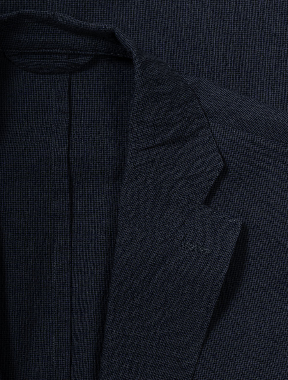 Seersucker Soft Jacket Navy