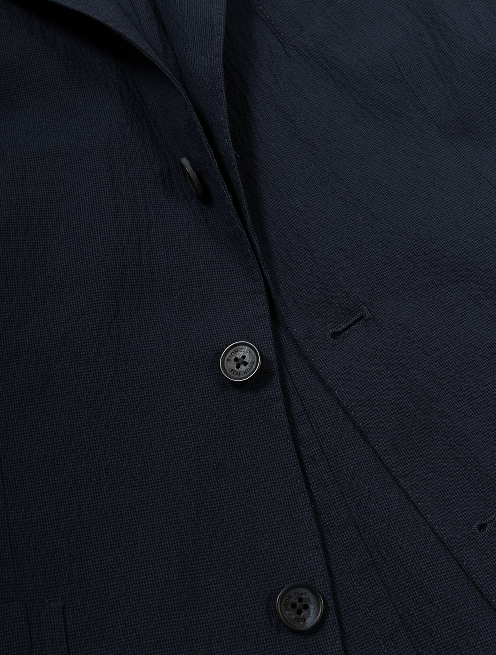 Seersucker Soft Jacket Navy