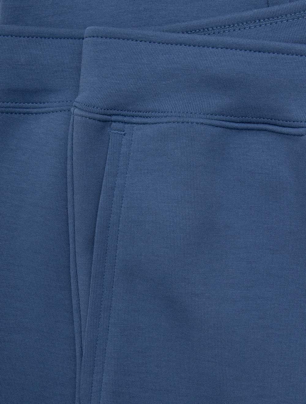 Double Knit Jogging Bottom Blue