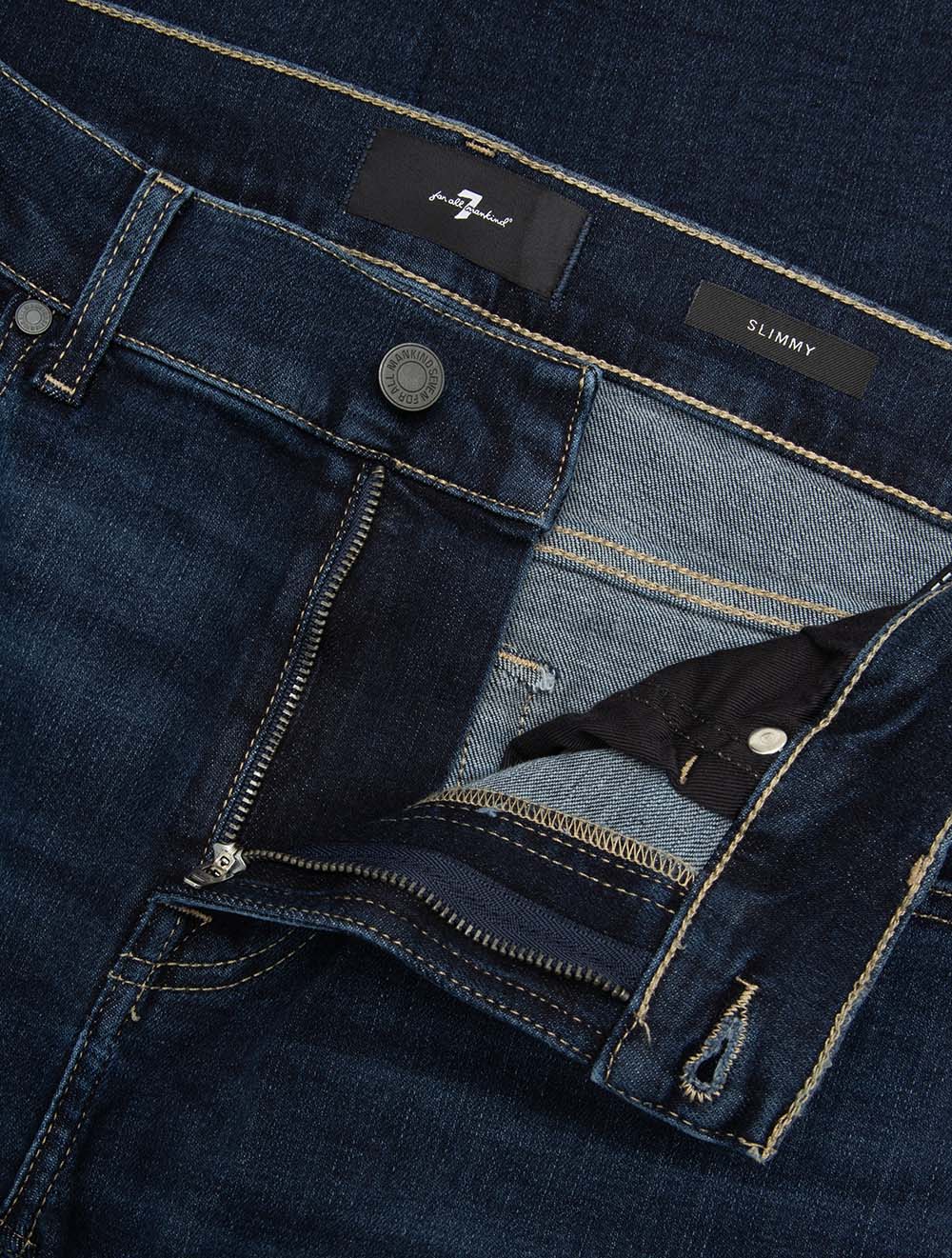 Slimmy Luxe Performance Jeans Mirror Navy
