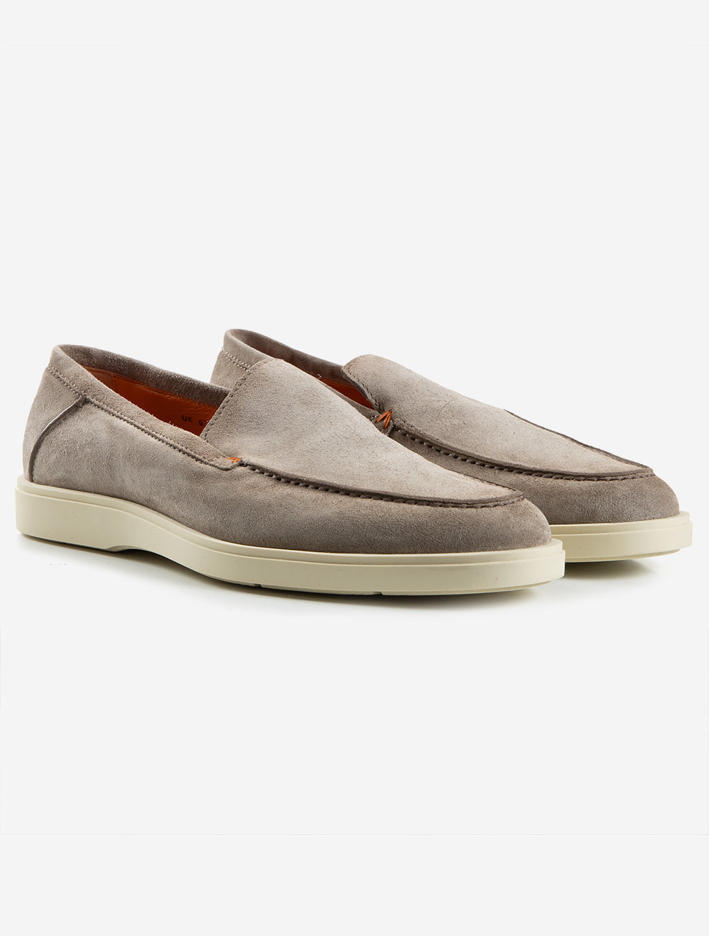 Slip On Suede Shoe Taupe