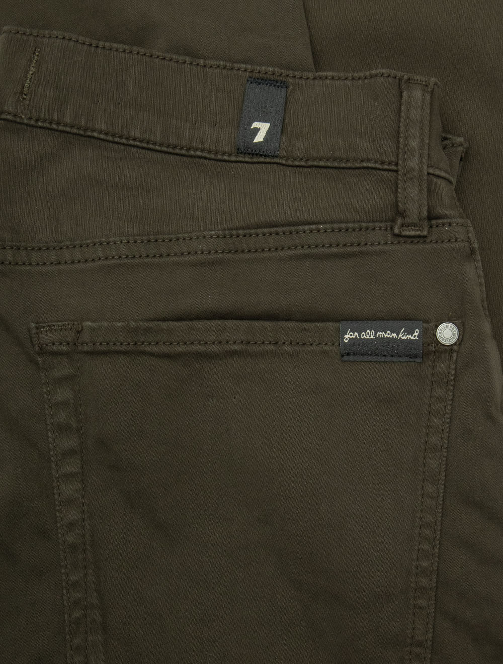Jean slim Luxe Performance Plus olive foncé