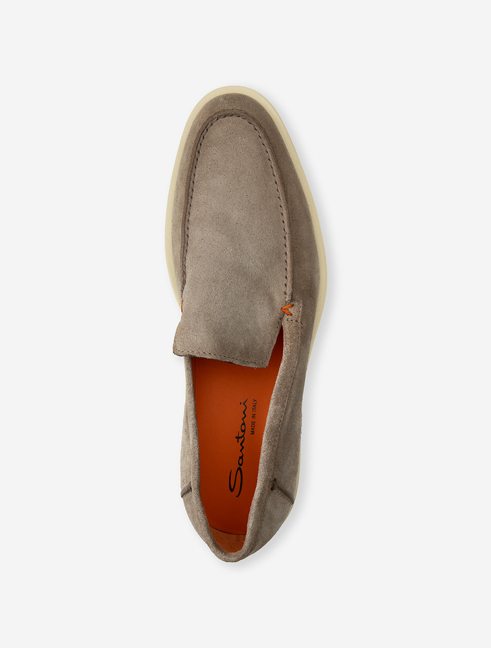 Slip On Suede Shoe Taupe