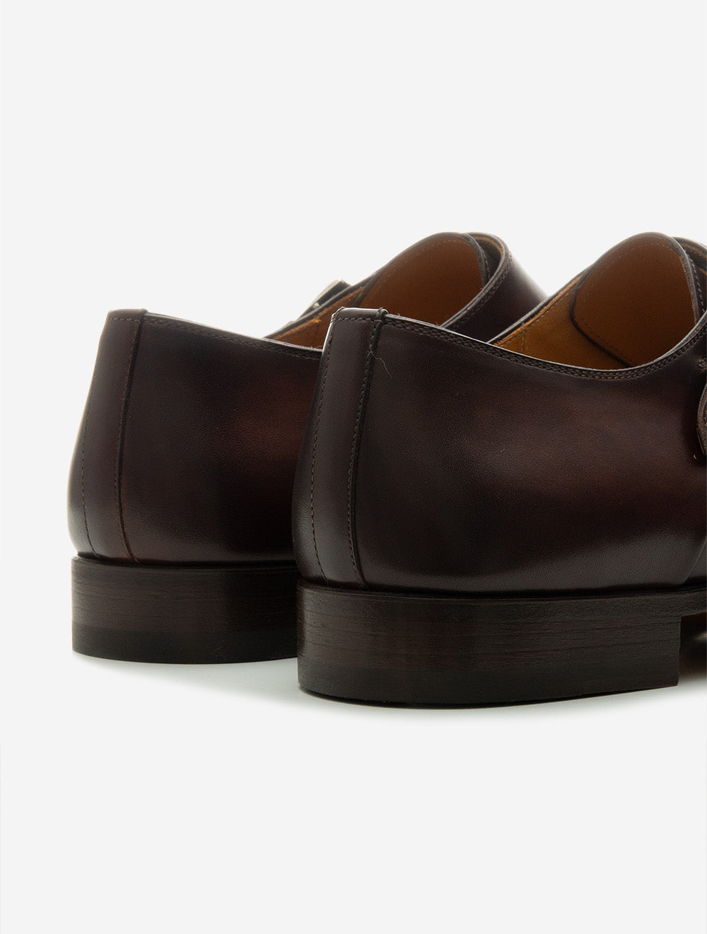 Magnanni Double Monk Shoe Midbrown