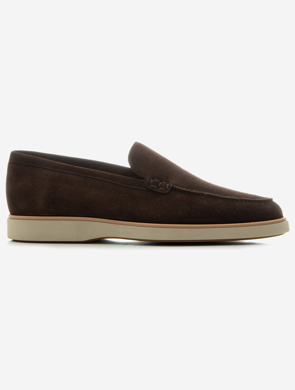 MAGNANNI AW Suede Loafer-Cacao