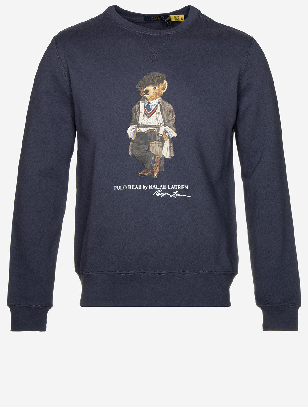 Polo Bear Fleece Pullover Blue