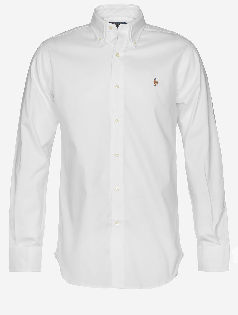 Custom Fit Oxford Shirt Pure White