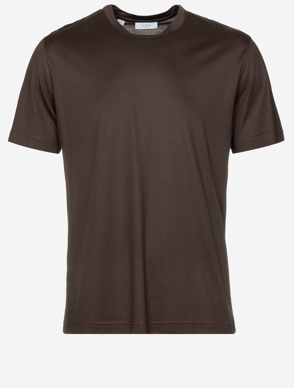 Interlock Crewneck T-Shirt Brown