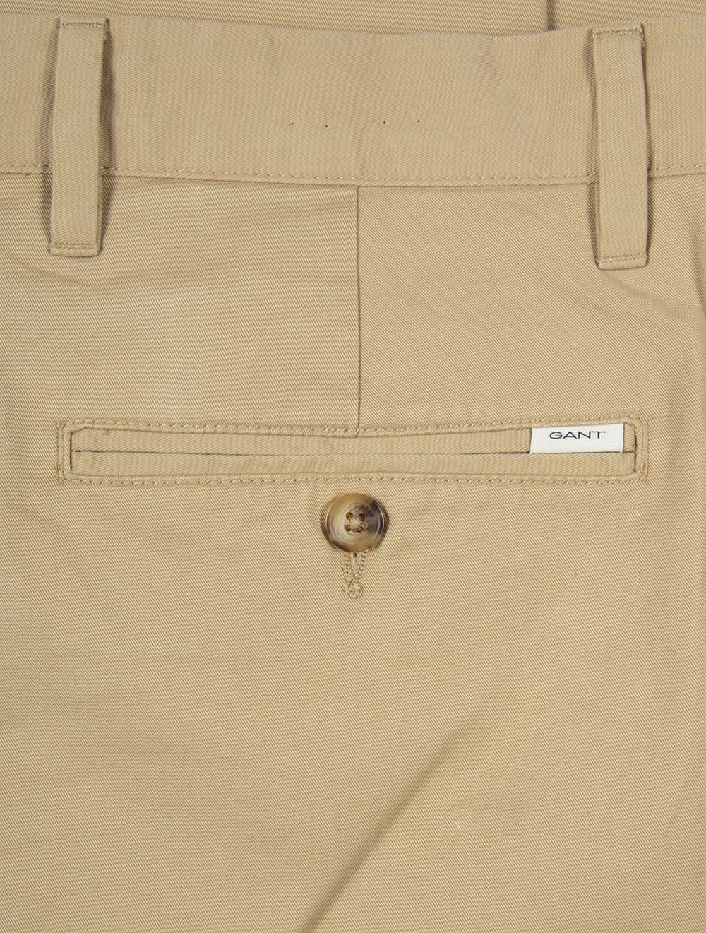 Slim Classic Chinos Dark Khaki