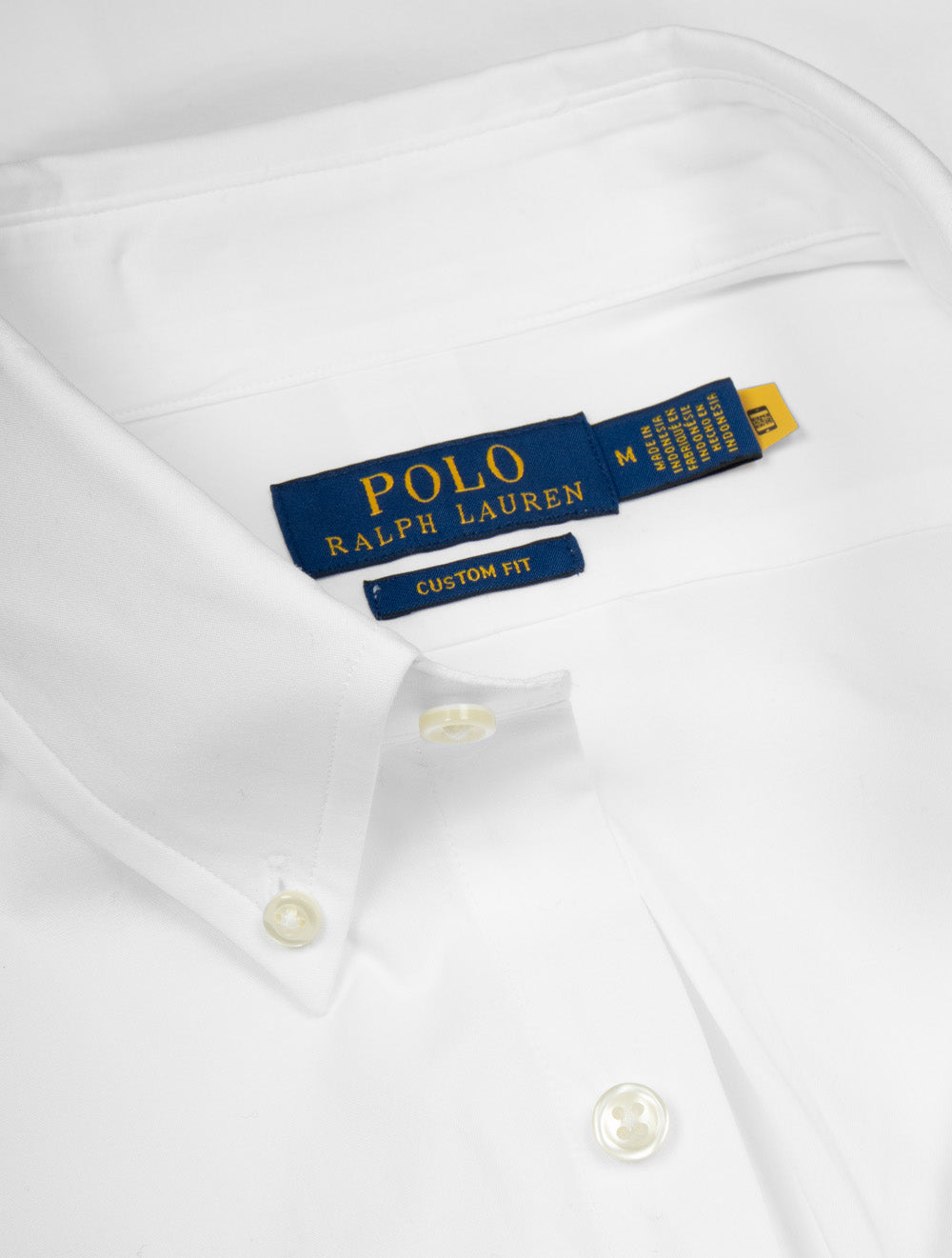 Poplin Button-down Plain Shirt White