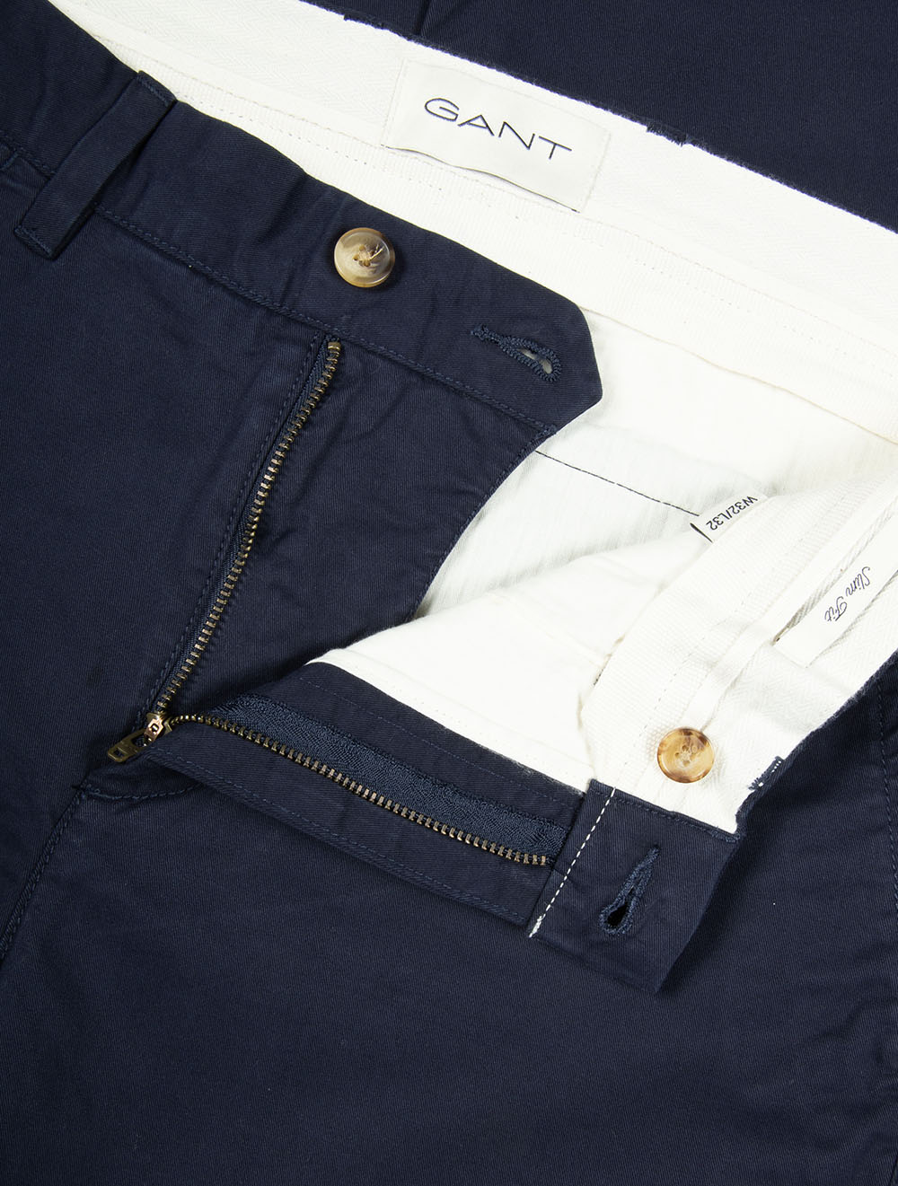 Slim Classic Chinos Evening Blue